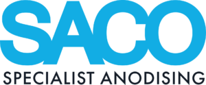 SACO supplier of world-class anodised aluminium caps and shrouds in a group for the cosmetic and fragrance industries